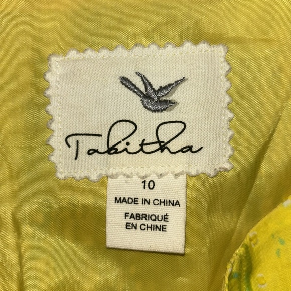 Anthropologie Tabitha Azure Scroll Embroidered Sheath Dress - Picture 6 of 10